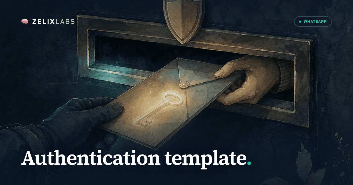 Authentication template - Zelix Glossary